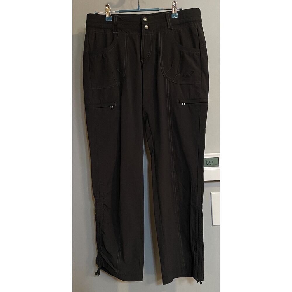 Kuhl Pants Cargo Nylon Blend Zip Pockets Stretch Hiking Outdoors Size 6‎ Short